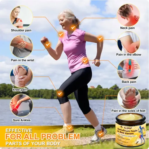 TLOPA® Botulinum Toxin & Bee Venom Pain-Relief Bone Healing Cream