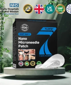 TLOPA® Nano Microneedle Patch with SMGT-GLP-1 & Matrixyl 3000 – Slimming,👨‍⚕️ Skin Tightening, Blood Sugar Support, No Injection, 7-Day Result