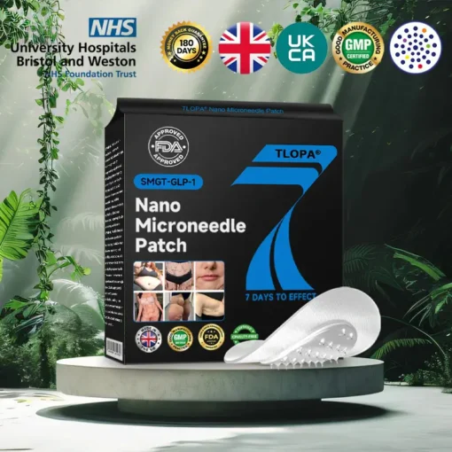 TLOPA® Nano Microneedle Patch with SMGT-GLP-1 & Matrixyl 3000 – Slimming,👨‍⚕️ Skin Tightening, Blood Sugar Support, No Injection, 7-Day Result