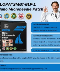 TLOPA® Nano Microneedle Patch with SMGT-GLP-1 & Matrixyl 3000 – Slimming,👨‍⚕️ Skin Tightening, Blood Sugar Support, No Injection, 7-Day Result