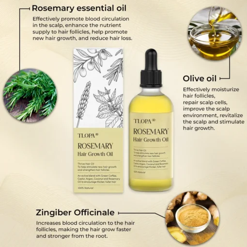TLOPA® Rosemary Hair Growth Oil