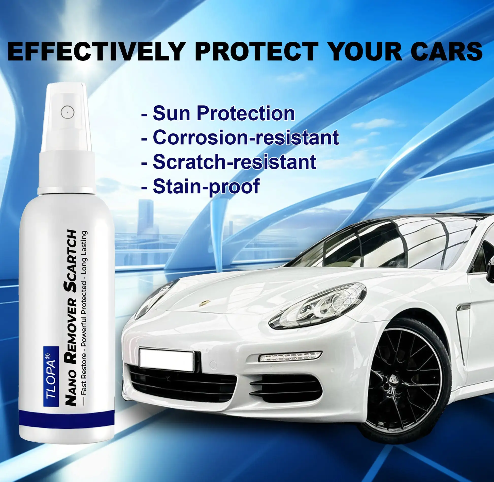 TLOPA® Nano Scratch Remover Spray For Car