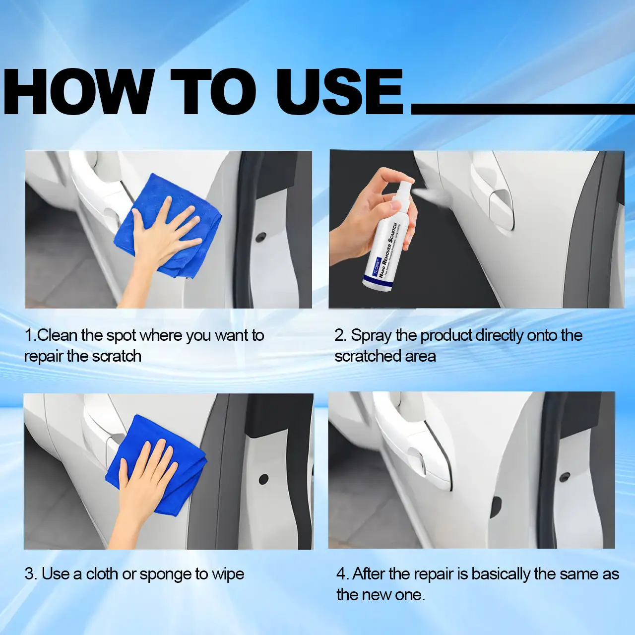 TLOPA® Nano Scratch Remover Spray For Car