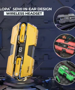 TLOPA® Semi-in-ear Design Wireless Headset