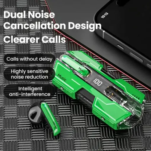 TLOPA® Semi-in-ear Design Wireless Headset